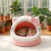 Four Season Universal Cat Bed Cat House Soft And Comfortable Pet Bed Puppy Sleeping Bag Pet Supplies Tent Habitats Basket House