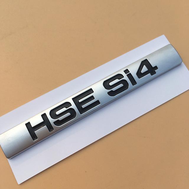 Значок на багажник автомобиля для HSE Sport Emblem Letters Discovery 3 4 HSE SDV6 SDV8 SI4 с наддувом, наклейка с логотипом, аксессуары