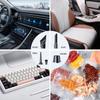 4 in1 Wireless Dust Blower Strong Suction Air Dust Collector Mini Car Vacuum Cleaner  Computer