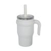 New Stainless Steel Cup With Handle Children'S Straw Cup High Value Vacuum Thermos Cup
