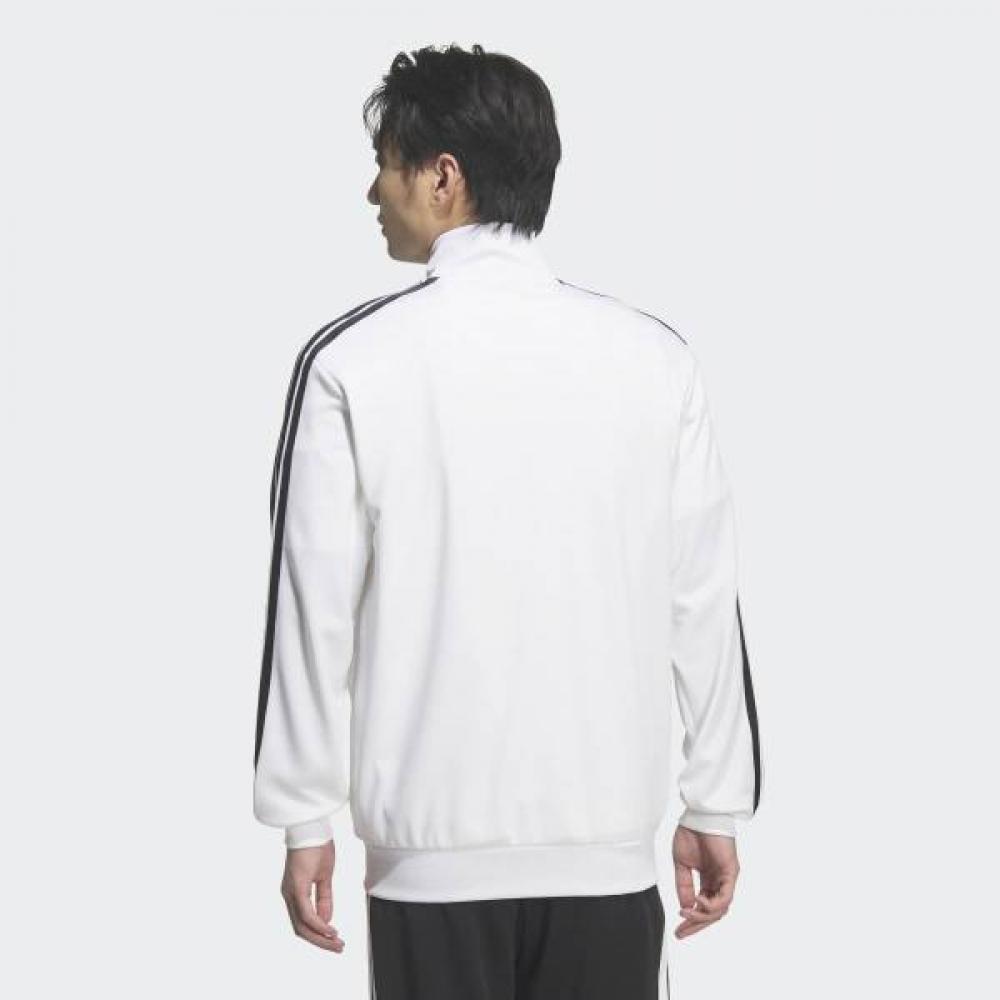 Adidas Unisex 3s Regular Fit Double Knit Track Top