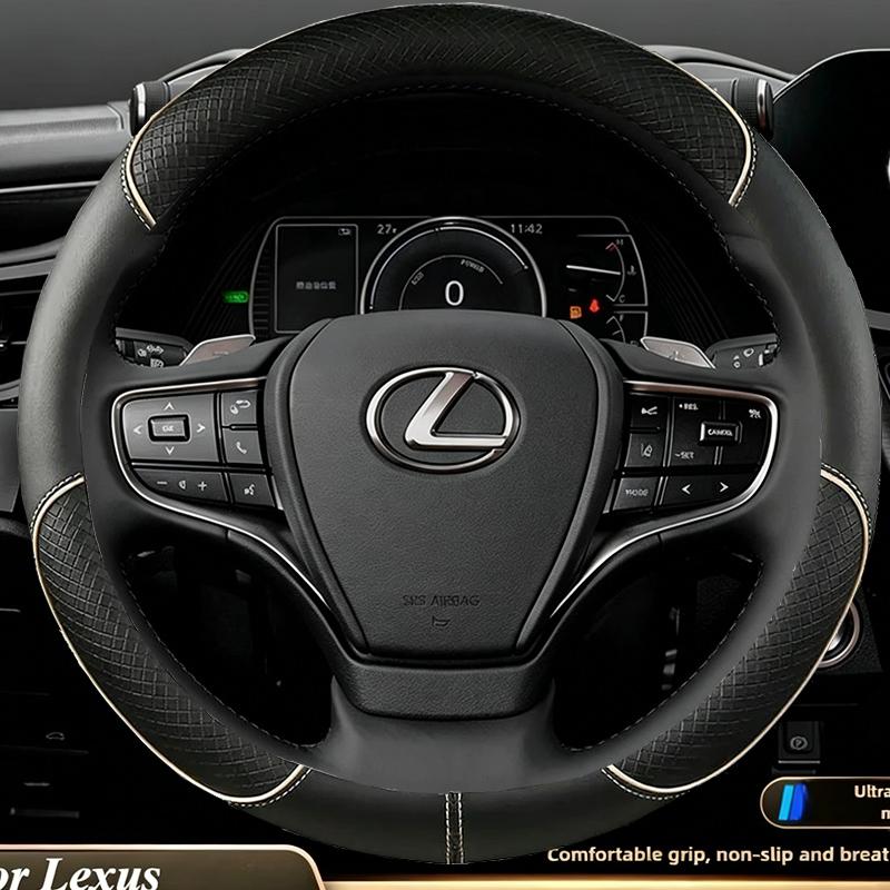 Кожаный чехол на руль автомобиля для Lexus UX250h ES350 IX 600 CT200h ES IS RX NX 300h 400H IX570 RX400h IS460 IS400 RX450h