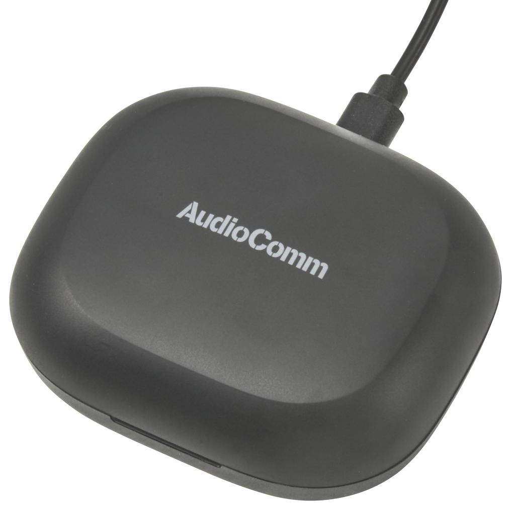 OHM AudioComm Bluetooth Wireless Bone Air No Ear Black OHM Electric Earphones, Conduction, Conduction, Ear-Hook, Blocking, Built-in Microphone,