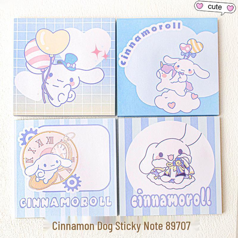 Клейкие заметки для студентов, милых девушек и офисного использования - многоразовые блокноты N-раз