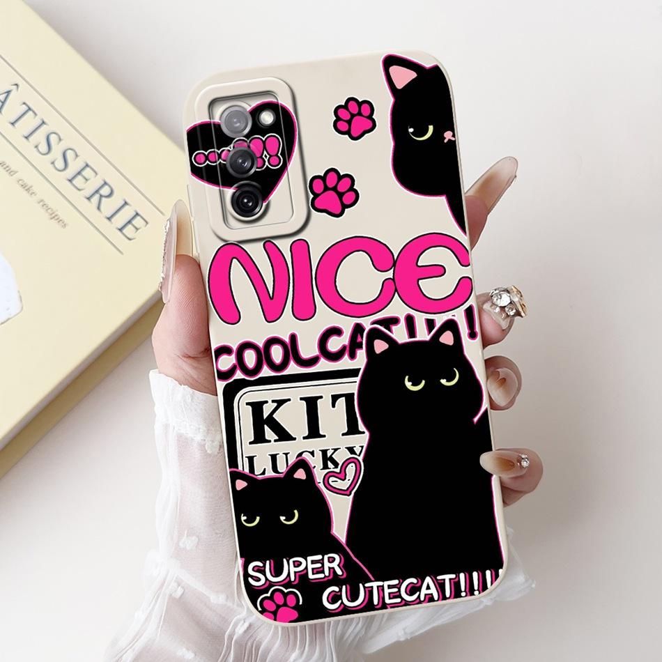 For Samsung Galaxy S20 FE S20+ S20 Cute Rabbit Cartoon Phone Case For Samsung S20 Plus S 20 S20FE 5G Soft Silicone Cases Bumpers