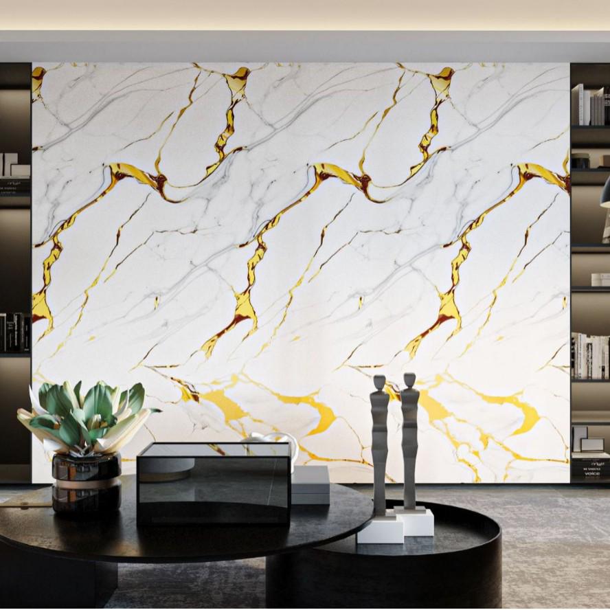 Самоклеящаяся водостойкая мраморная плитка Наклейка на стену для ТВ-фона и декора