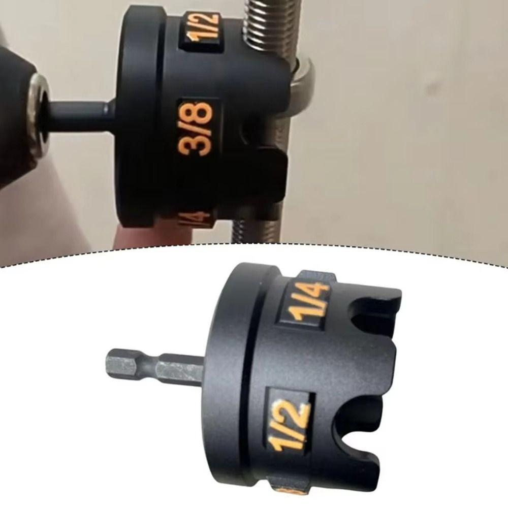 1/2 1/4 3/8 Nut Drill Bit Socket Wrench Nut Remover Bolt Extractor Cross-Border Application