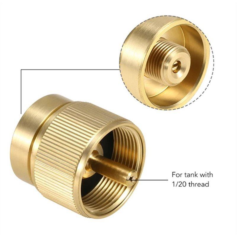 Good-Camping Propane Gas Tank Converter Adapter Outdoor Flat Gas Tank MAPP Gas Tank Mutual Refilling Adapter