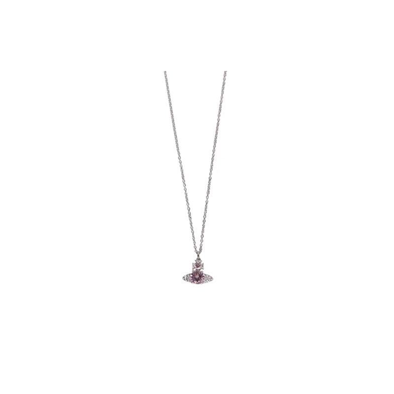 Vivienne Westwood Logo pendant metal necklace women's silver 6302033902P354P354IM