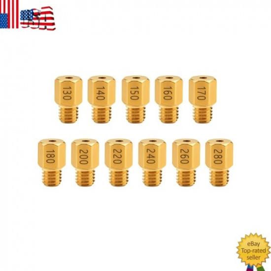 42 шт. Комплект жиклеров карбюратора для Mikuni Main N100.604 VM28/486 VM4/042 VM22/210 США