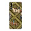 Чехол для телефона Samsung Galaxy S25 S24 S23 FE S22 Ultra S20 S21 5G S10 Plus S10E Мягкий прозрачный чехол Конный спорт Лошадь