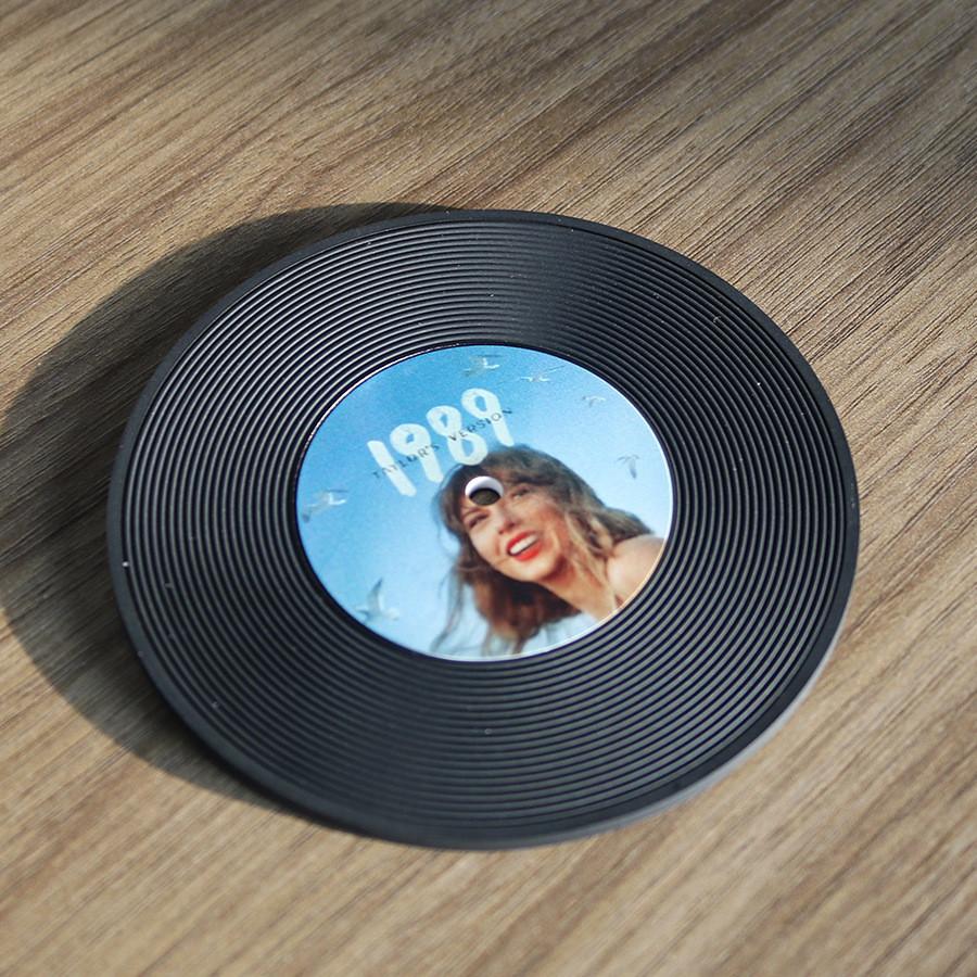 Ретро Тейлор Свифт Альбом 1989 CD Брелок для ключей Акриловый Сувенир для фаната
