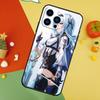 Genshin Impact Eula Phone Case For iPhone 17 Pro Max 16 15 13 12 11 14 Pro Max Plus 12 13 Mini 16e 17 Air Cover
