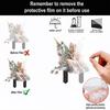 Колышек для сада с феей-единорогом, 2D акриловый колышек для украшения двора, Водонепроницаемая цветочная фея, Наружное украшение для газона, кашпо, клумбы