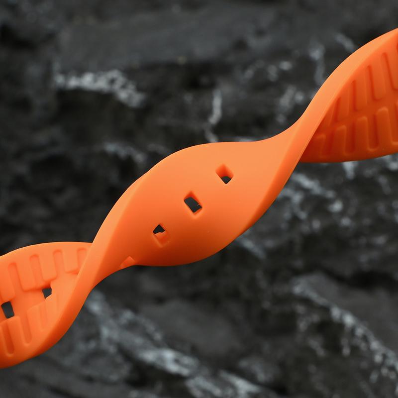 20 мм 22 мм универсальный дайвинг спортивный силиконовый резиновый ремешок браслет