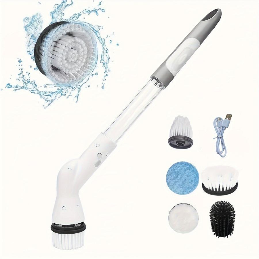 Usb Multifunctional Brush Electric Cleaning Charging Bathroom Wash Brush Kitchen Cleaning Tool Household Cleaning Brush