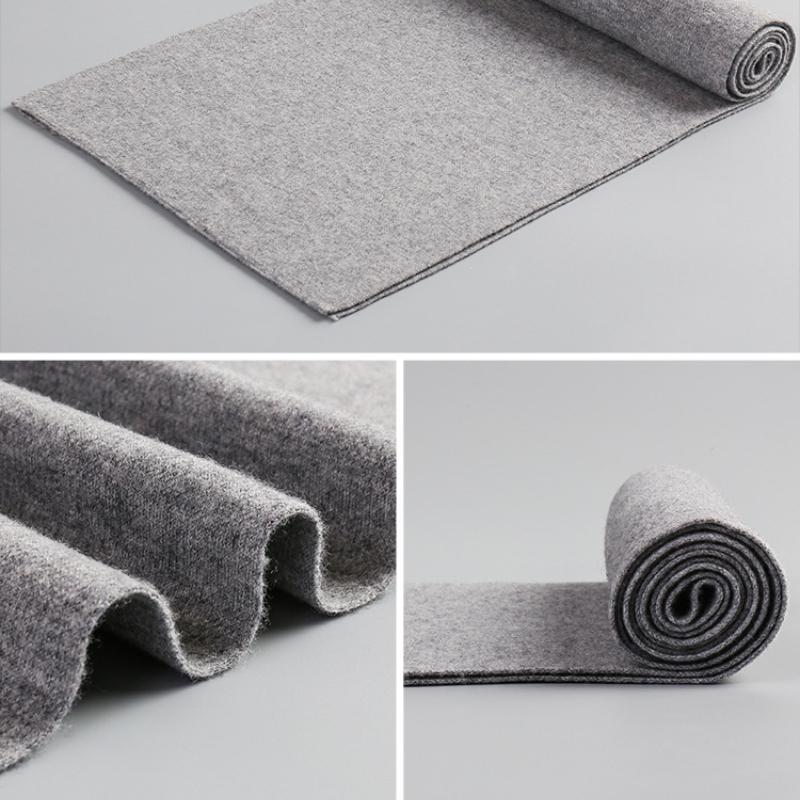 Теплый осенне-зимний вязаный однотонный шарф из чистой шерсти, утолщенный корейский вариант теплого шарфа в наличии