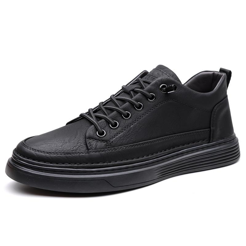 Leather Shoes Men's New Soft-soled Black Sports Shoes Men's Shoes Casual Versatile Men's Shoes
