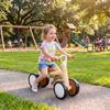 Balance Bike, Lightweight Baby Balance Bike with Foldable Design, Adjustable Seat, No Pedal for 1–2 Years, Pink