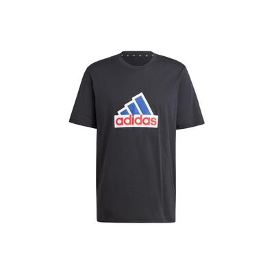 adidas Футболка Future Icons Badge of Sport черная мужская уличная одежда IS9596
