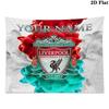 Custom Name LiverpoolPrinted Tapestry – Wall Hanging for Bedrooms, Dorms, and Home Decor