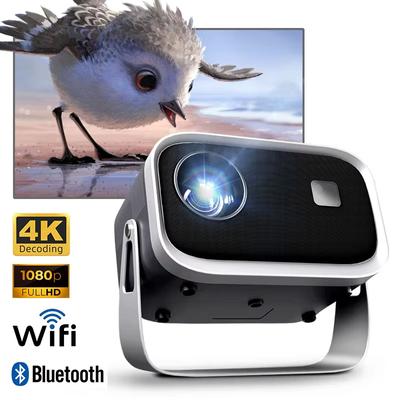 AUN A003 Портативный мини-проектор Wi-Fi Sync Android IOS Full HD 1080P 4k Moive Cinema Домашний кинотеатр LED 3D VideoProjector Cinema