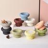 Creative Moon Surface Candle Container Eco-friendly Reusable Mini Flower Pot Cactus Candle