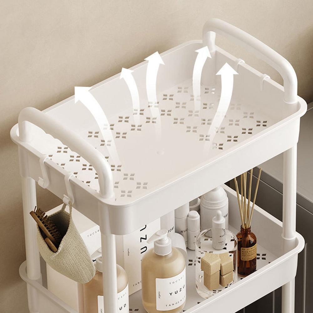 Бытовая тележка для напольного хранения, многофункциональная кухонная тележка для хранения, передвижное хранилище с колесами, многофункциональное применение