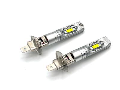 Bubulu LED H1 /24V Фара, Противотуманная фара, Лампа, Совместимая с техосмотром, Общего назначения, Высокая яркость, 55 Вт, 6000 К, Белый