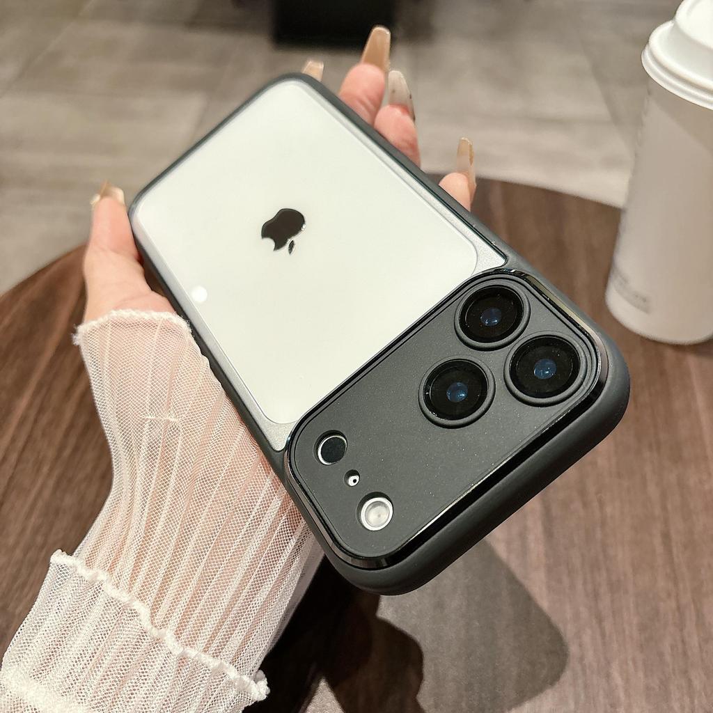 Матовый прозрачный чехол для iPhone 17 Pro Max с полной защитой и противоударной пленкой для линз Apple 16 для мужчин и женщин