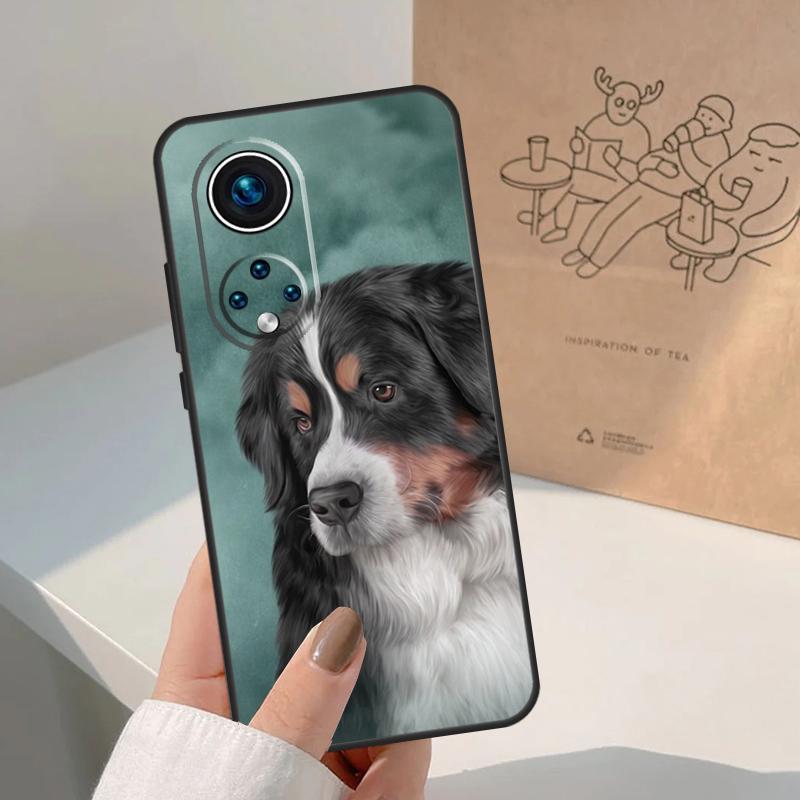 Смешная бернская горная собака Для Honor Magic 7 Lite 5 6 8 Pro Чехол Для Honor 400 200 90 70 50 X8c X8b X9a X9b X9c X9d Win