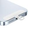 Stainless Steel Metal Phone Tether Tabs for Phone Cases Ultra Thin Universal Cellphone Lanyard Pad