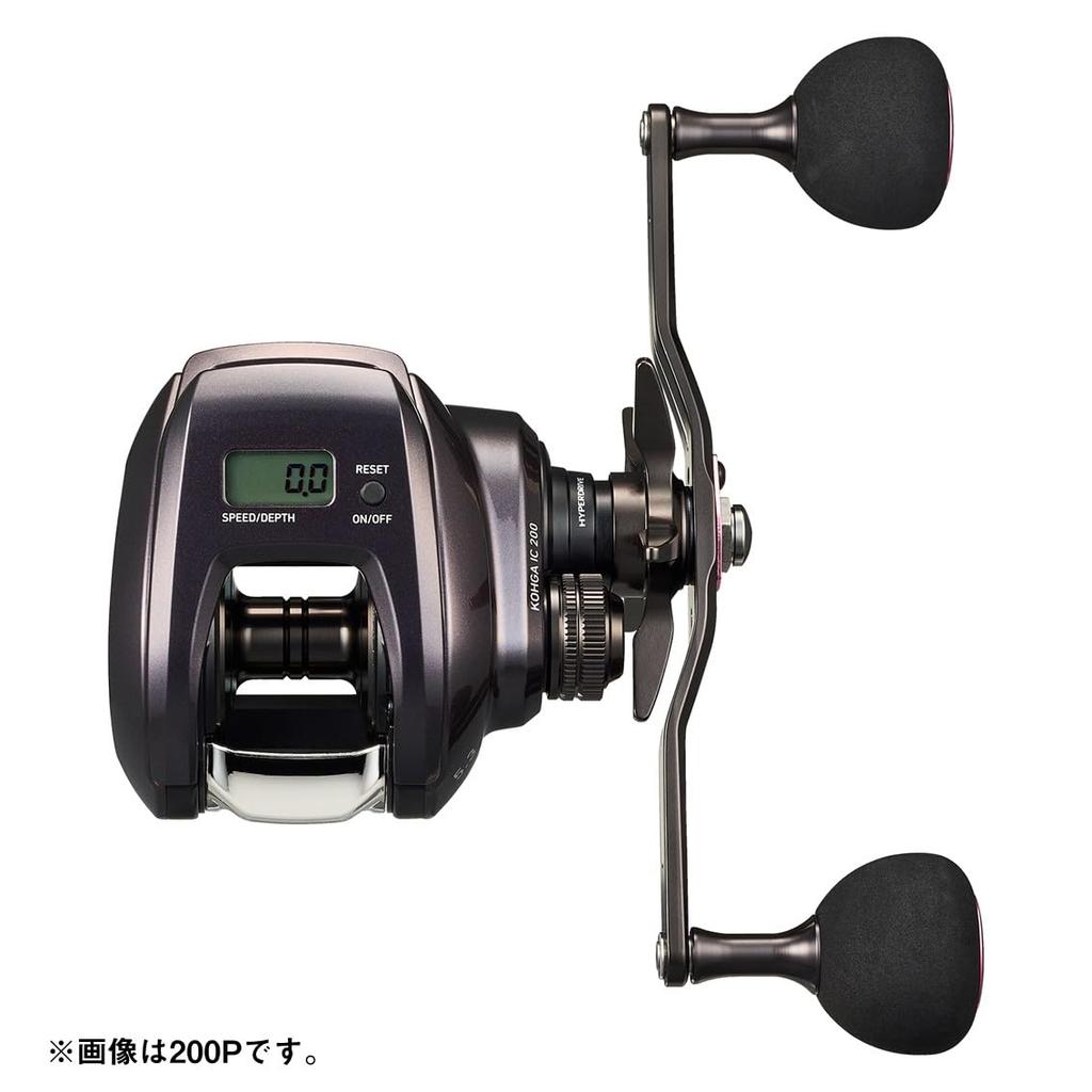 Daiwa 24 Kouga IC 200L Кастинговая катушка с счетчиком