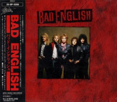 CD BAD ENGLISH - Bad English 258P5259 Epic 1989 Japan Рок Б/У