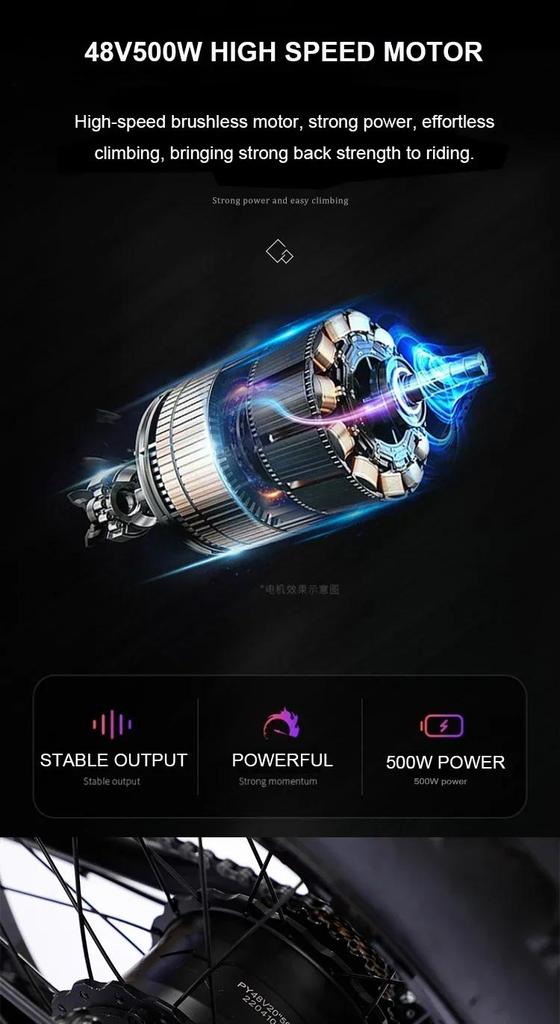 AKEZ S2 20-дюймовый ретро двухколесный электрический велосипед с мягким хвостом и двойным снегозаборником, электрический велосипед на толстых шинах 13AH48v750w Ebike