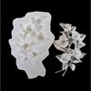 New Roses Shape Small Silicone Mold DIY Handmade Crystal Epoxy Scented Gypsum Diffused Stone Set Decoration Accessories Tools