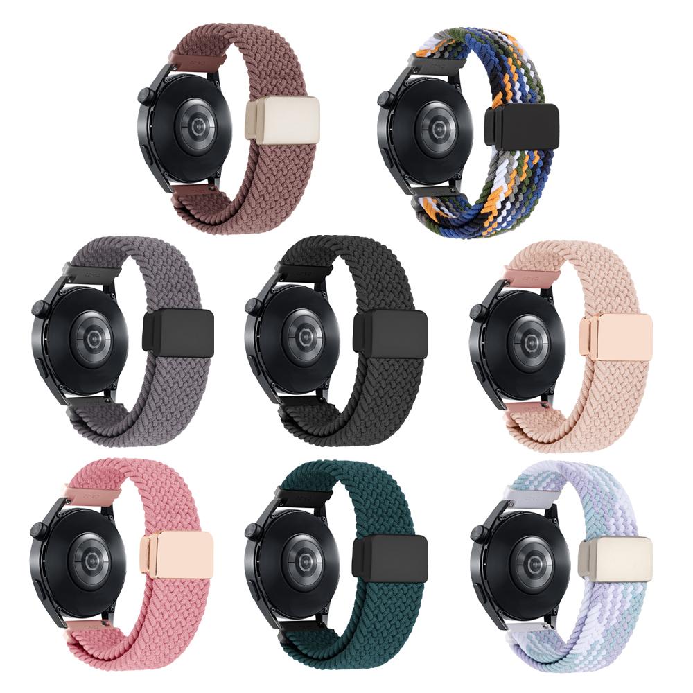 Нейлоновый ремешок-петля 20 мм 22 мм для Samsung Galaxy Watch7 FE 6 4 Classic 5 pro 45 мм 44 мм 40 мм 43 мм 47 мм Ремешок Galaxy Watch6 7 Браслет