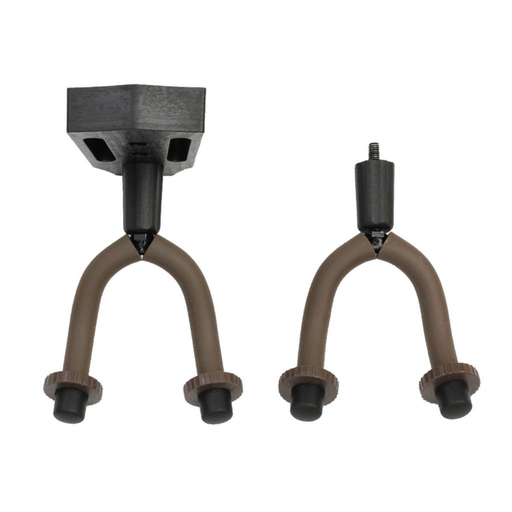 1PC ABS Brown Guitar Stand Wall Mount Guitar Hanger Hook Adjustable Holder Guitar Shape Imitation of Ebony For String Instruments Storage Exhibition