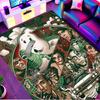 Ghostbusters Print Rug, Washable Floor Carpet, For Entryway Dorm Laundry Room Office Study, Home Decor Birthday Christmas Gift