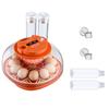 VEVOR 12 Egg Incubator, Automatic Egg Turner with LED Candler, Temperature & Humidity Control, 360 degrees View Clear Window