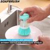 SOAPBRUSH Щетка для мытья посуды с дозатором моющего средства Щетка для мытья посуды Кастрюля [2шт]
