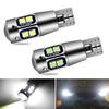 2 шт. W5W T10 светодиодный Canbus без ошибок 12 В 6000 К 3030 9SMD авто 5W5 светодиодный светильник с клиновидным боковым указателем поворота супер яркий белый