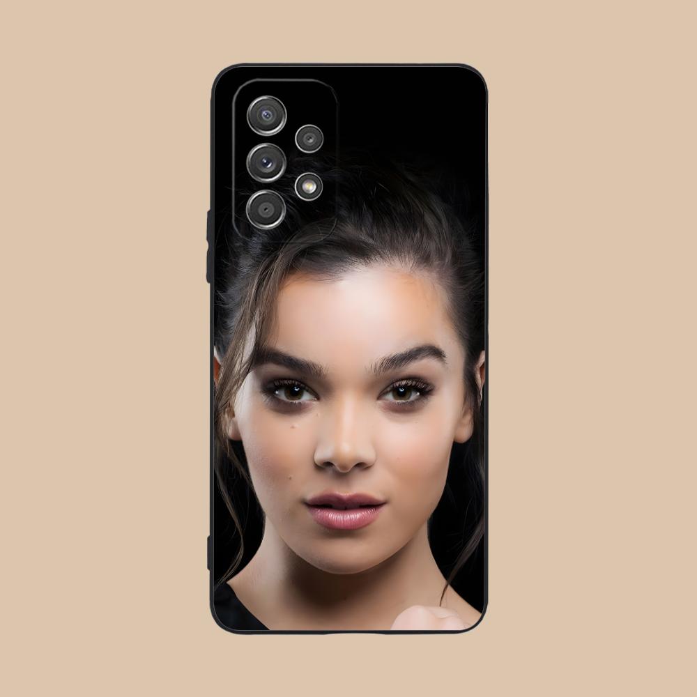 Hailee Steinfeld Matte TPU Mobile Phone Case for Samsung Galaxy A56 55 54 53 52 51 36 35 34 23 16 15 5G Colorful Cover