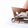 Пружинные дверные петли Автоматическая возвратная петля с пружиной Нержавеющая сталь Дверь Окно Шкаф Складные петли Мебельная фурнитура