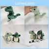 Adorable Green Plush Dinosaur Keychain Accessory Soft Cute Stuffed Toy Gift