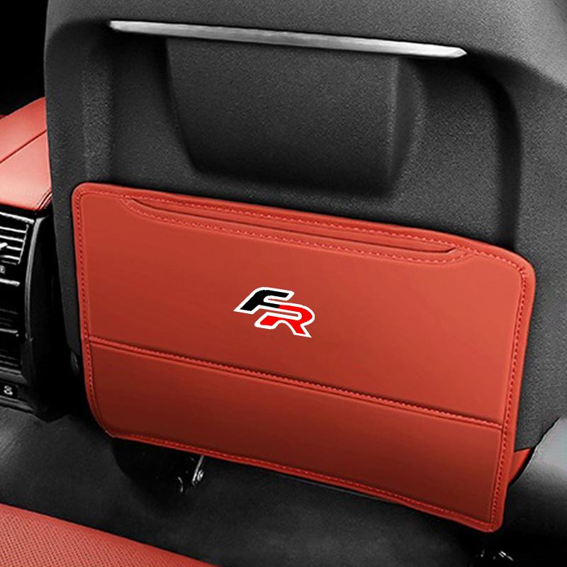 Car Seat Back Storage Rear Anti-Wear Backrest Anti-kick Pad For Seat FR Leon Ibiza Altea Exe 5f TARRACO Car Interior Accessories ibz023
