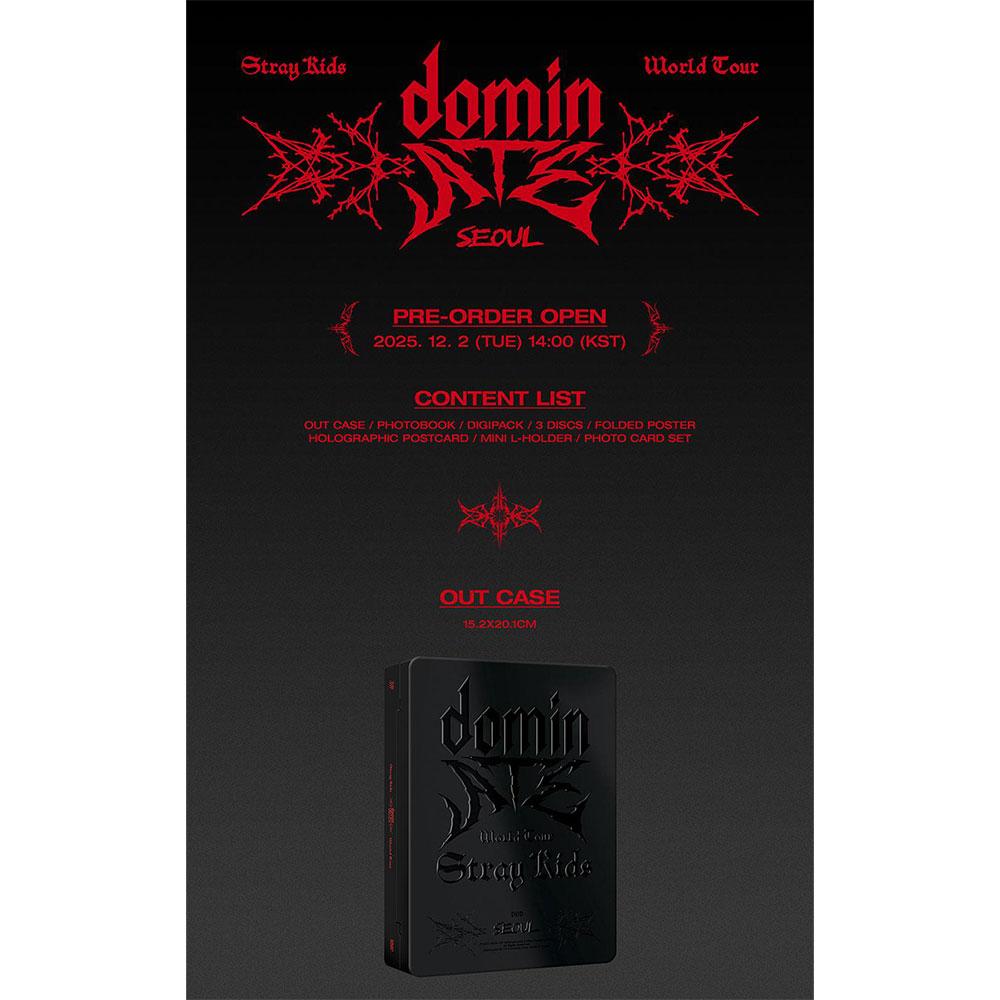 [предзаказ] Stray Kids World Tour dominATE SEOUL DVD