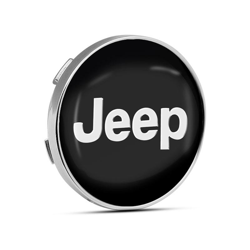 4 шт. 60 мм Колпачок ступицы центра колеса автомобиля Автоаксессуары для Jeep JK Gladiator Compass Renegade Grand Cherokee Wrangler