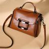 Women's Bag Fashion Handbag Genuine Leather Women's Bag Vintage Women's Bag Diagonal Bag