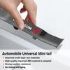 Car Mini Spoiler Tail Wing Carbon Fiber Look Tail Wings Model Decoration Emblem For Mitsubishi ASX Lancer 10 Pajero Outlander
